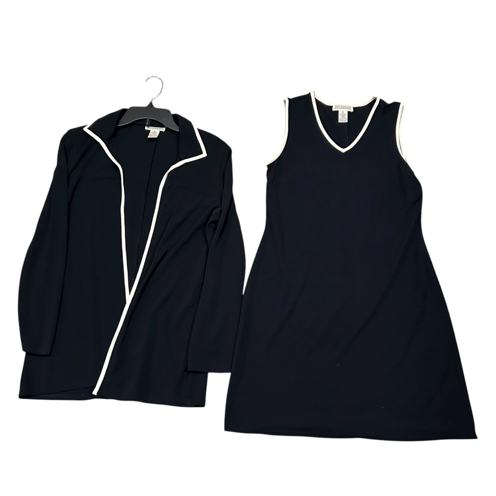 Ann Taylor Petites Sleeveless Dress and Cardigan Set